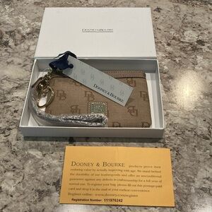 Dooney & Bourke wristlet new in box